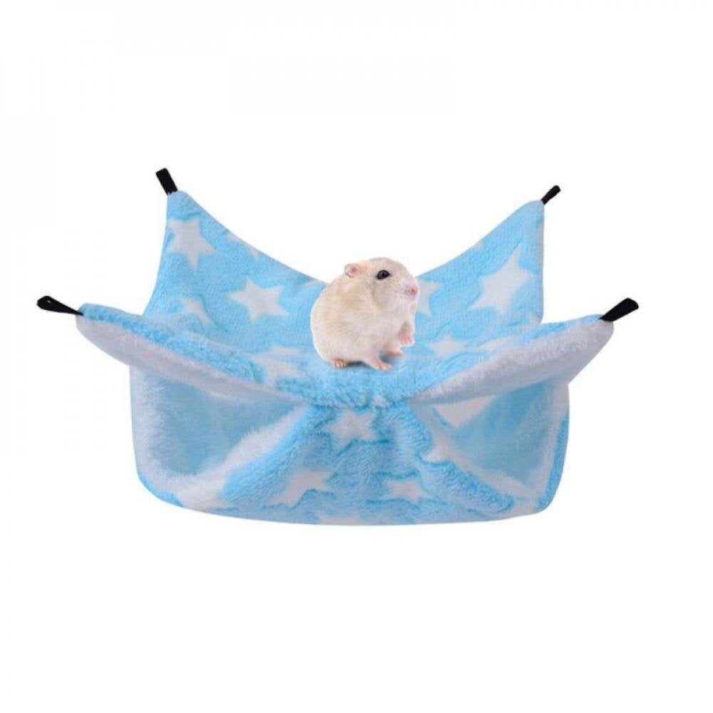 Sweetcandy Warm Hamster Hammock Rat Hanging Beds House Soft Small Pet Cage Hammock Animals & Pet Supplies > Pet Supplies > Small Animal Supplies > Small Animal Bedding JL2137CS   