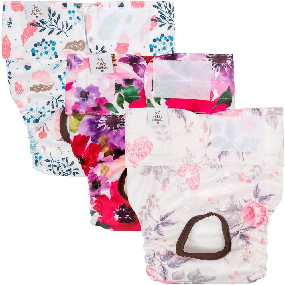 Dog Diapers Female Reusable Period Panties Washable Puppy Pee Pads for Untr Animals & Pet Supplies > Pet Supplies > Dog Supplies > Dog Diaper Pads & Liners Home Décor   