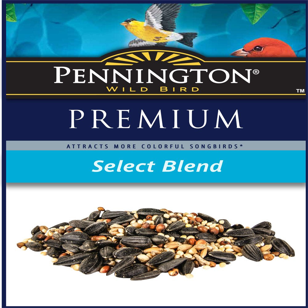 Pennington Wild Bird Premium Select Blend Feed and Seed, 20 Lb. Animals & Pet Supplies > Pet Supplies > Bird Supplies > Bird Food Pennington   