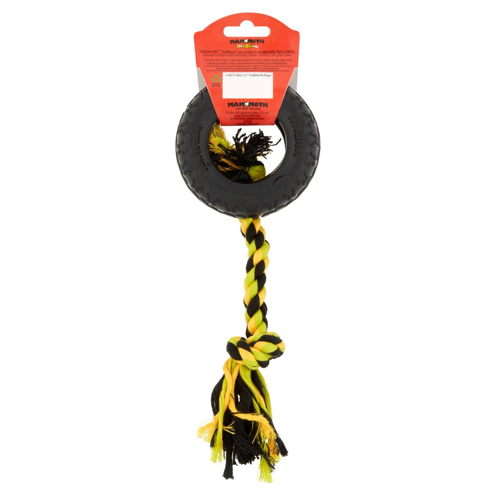 Mammoth Tirebiter Rubber Tire Dog Toy, Mini Animals & Pet Supplies > Pet Supplies > Dog Supplies > Dog Toys Mammoth®   