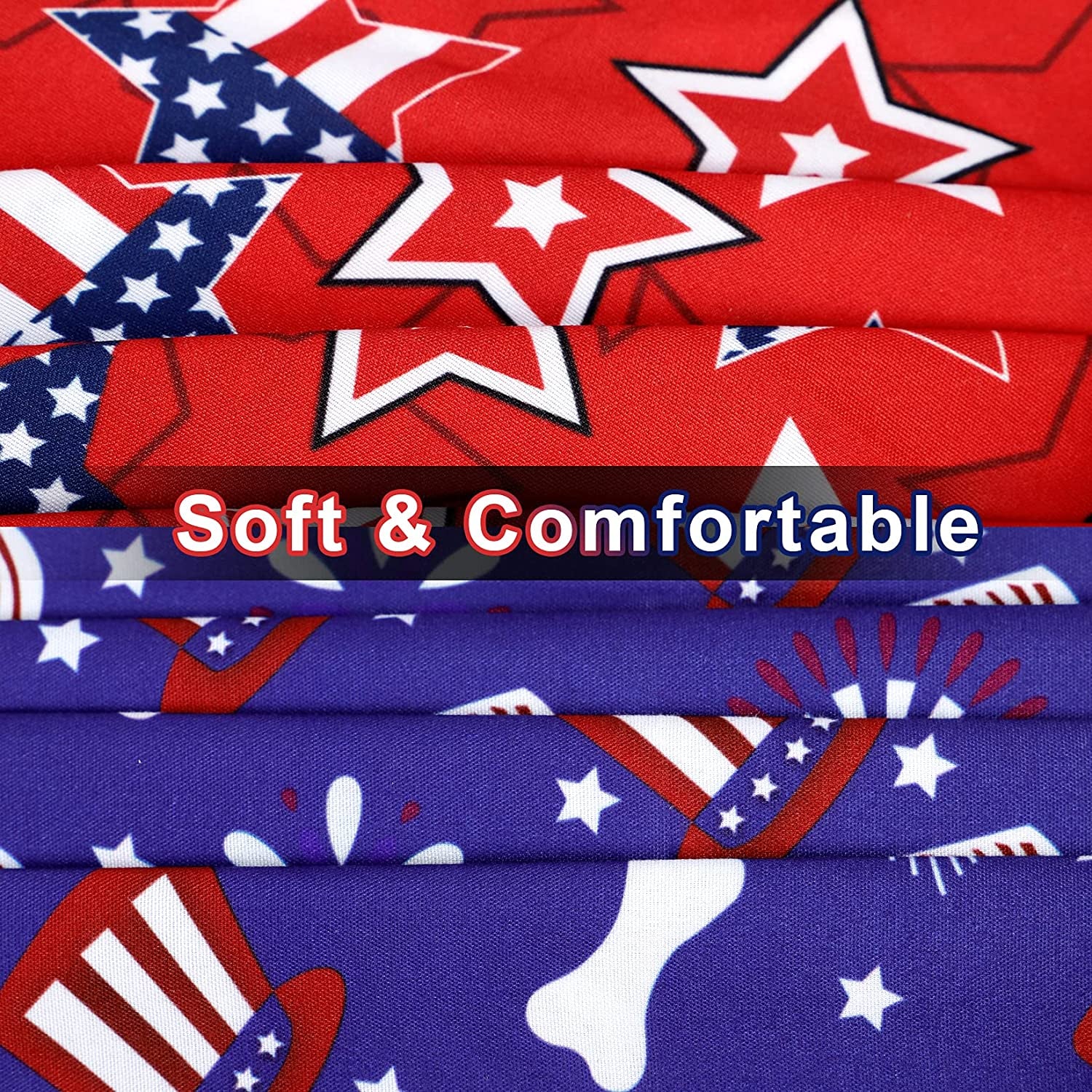 Pets Vv 2 Pack 4Th of July Dog Bandana, Americ-An Flag Patriotic Dog Bandanas USA Triangle Bibs Scarf Accessories for Small Medium Dogs Cats Pets Animals, Labor Day Accessories Animals & Pet Supplies > Pet Supplies > Dog Supplies > Dog Apparel Pets vv   