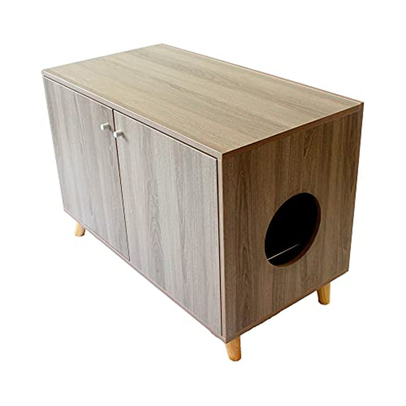 Midlee Hidden Cat Litter Box Furniture (Large)