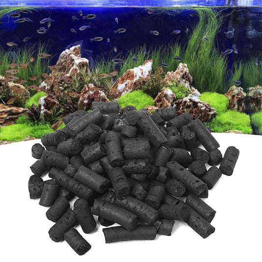 Siaonvr Aquarium Fish Tank Activated Carbon Charcoal Purify Water Quality Filter Media