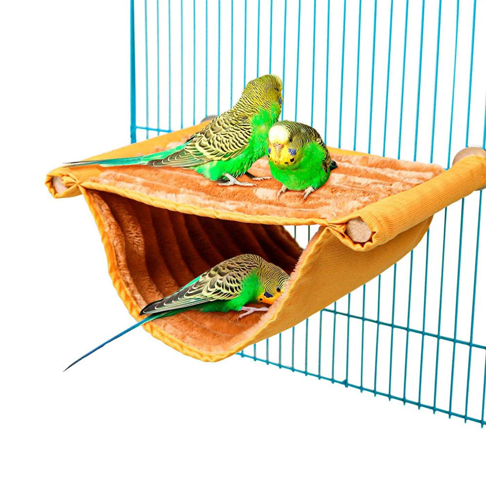 Bird Nest House Winter Warm Parrot House Bed Hammock Tent Toy Bird Cage Perch Stand for Parrots Budgies Parakeet Animals & Pet Supplies > Pet Supplies > Bird Supplies > Bird Cages & Stands Guckmall   