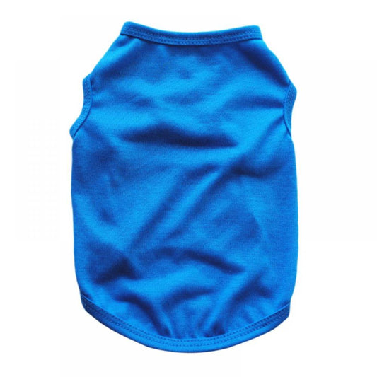 Dog Shirts Clothes, Dog T-Shirts Cat Apparel Puppy Vest Cotton Shirts Pet Breathable Soft Basic Clothes for Small Extra Small Medium Dogs Animals & Pet Supplies > Pet Supplies > Cat Supplies > Cat Apparel Savlot M Blue 