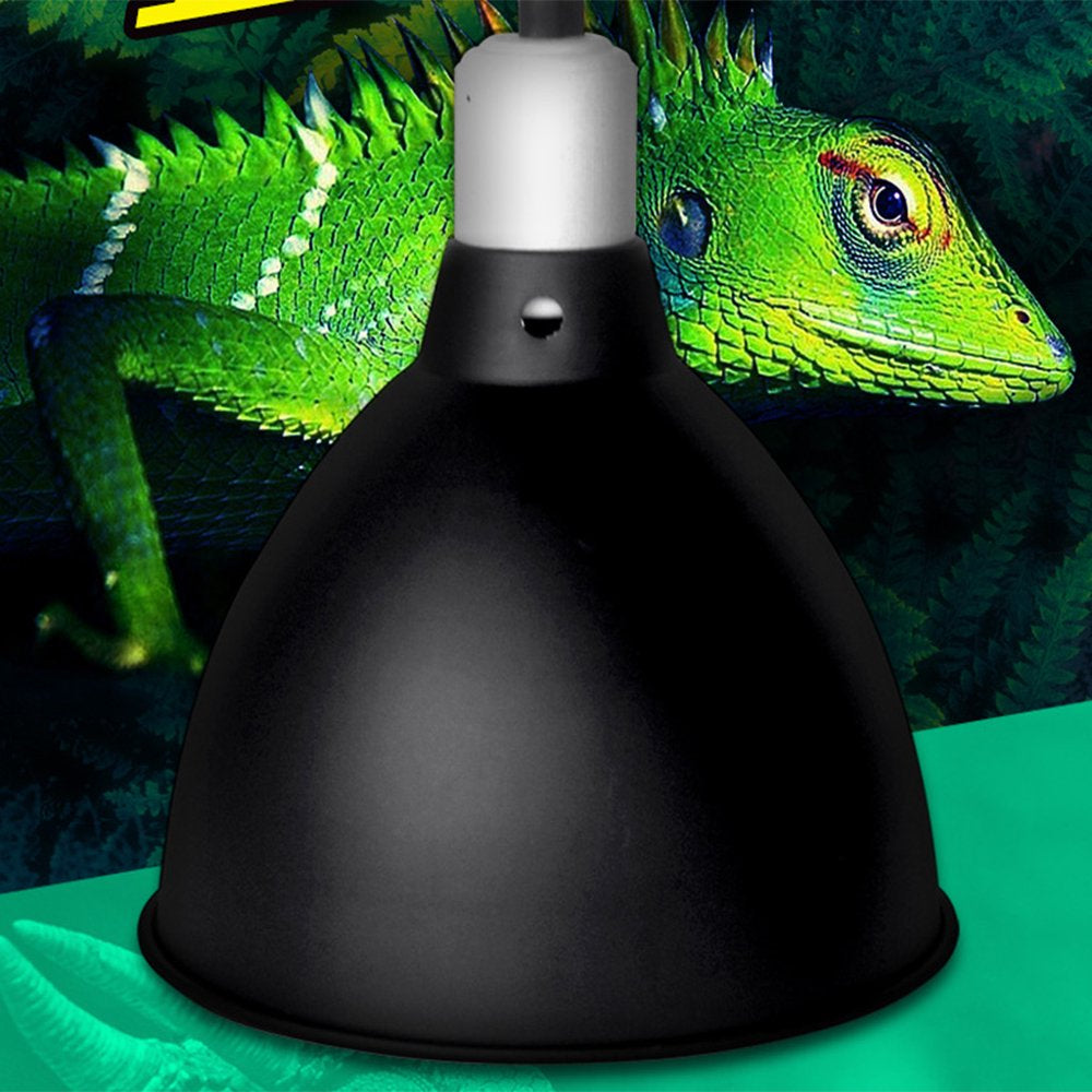 SUNRI Reptile Habitat UVA UVB Lamp Fixture 360 Degree Rotation Heating Light Holder Stand with Clamp for Fish Turtle Tank Tortoises Lizards Terrarium  SUNRI   