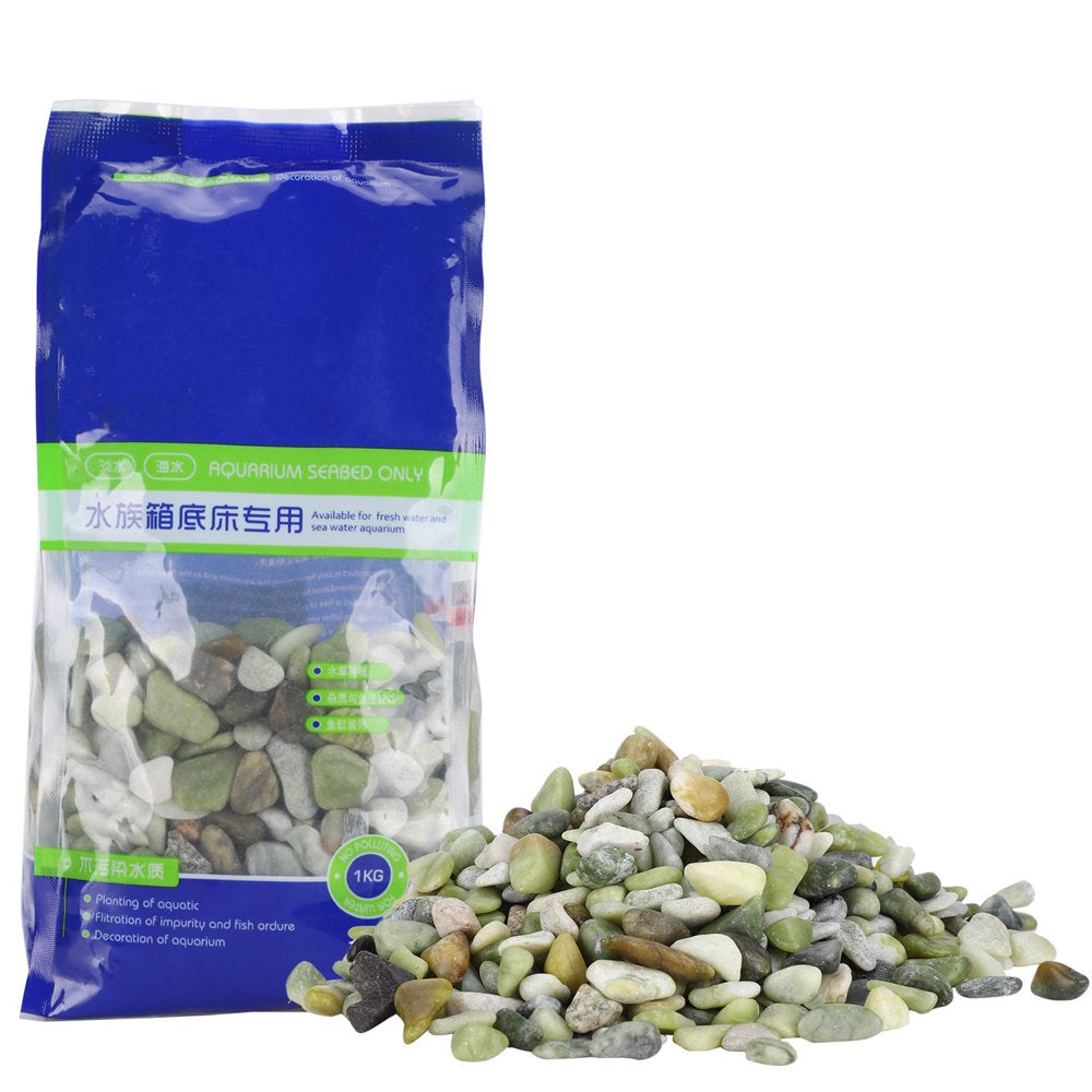 ANGGREK Aquarium Substrate Gravel Aquarium Fish Tank Gravel Decoration Landscaping Aquarium Natural Pebbles for Garden Pathway Yard Aquarium Fish Tank Animals & Pet Supplies > Pet Supplies > Fish Supplies > Aquarium Gravel & Substrates Anggrek   