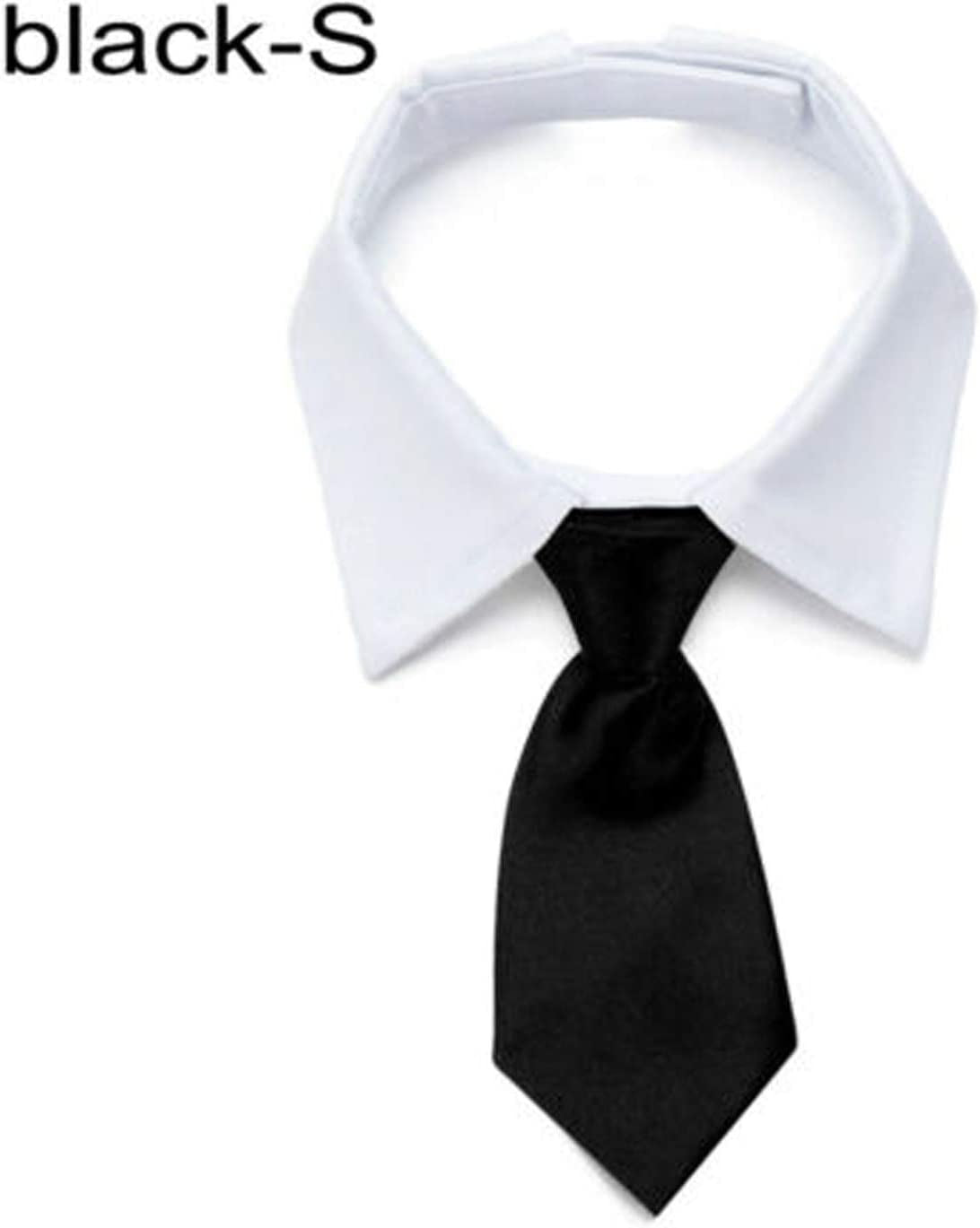 Dog Leash Accessories Bow Necktie White Collar Formal Tie Ties Accessories Tuxedo Pet Adjustable Pet Supplies Animals & Pet Supplies > Pet Supplies > Dog Supplies > Dog Apparel HonpraD   