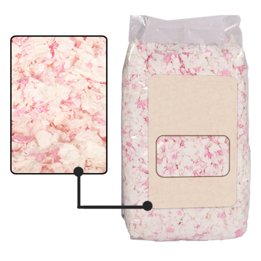 Small Animal Bedding 16Oz - Odor Control Absorbent Pet Bedding Hamster Bedding Animals & Pet Supplies > Pet Supplies > Small Animal Supplies > Small Animal Bedding Bangcool Rose Red & White  