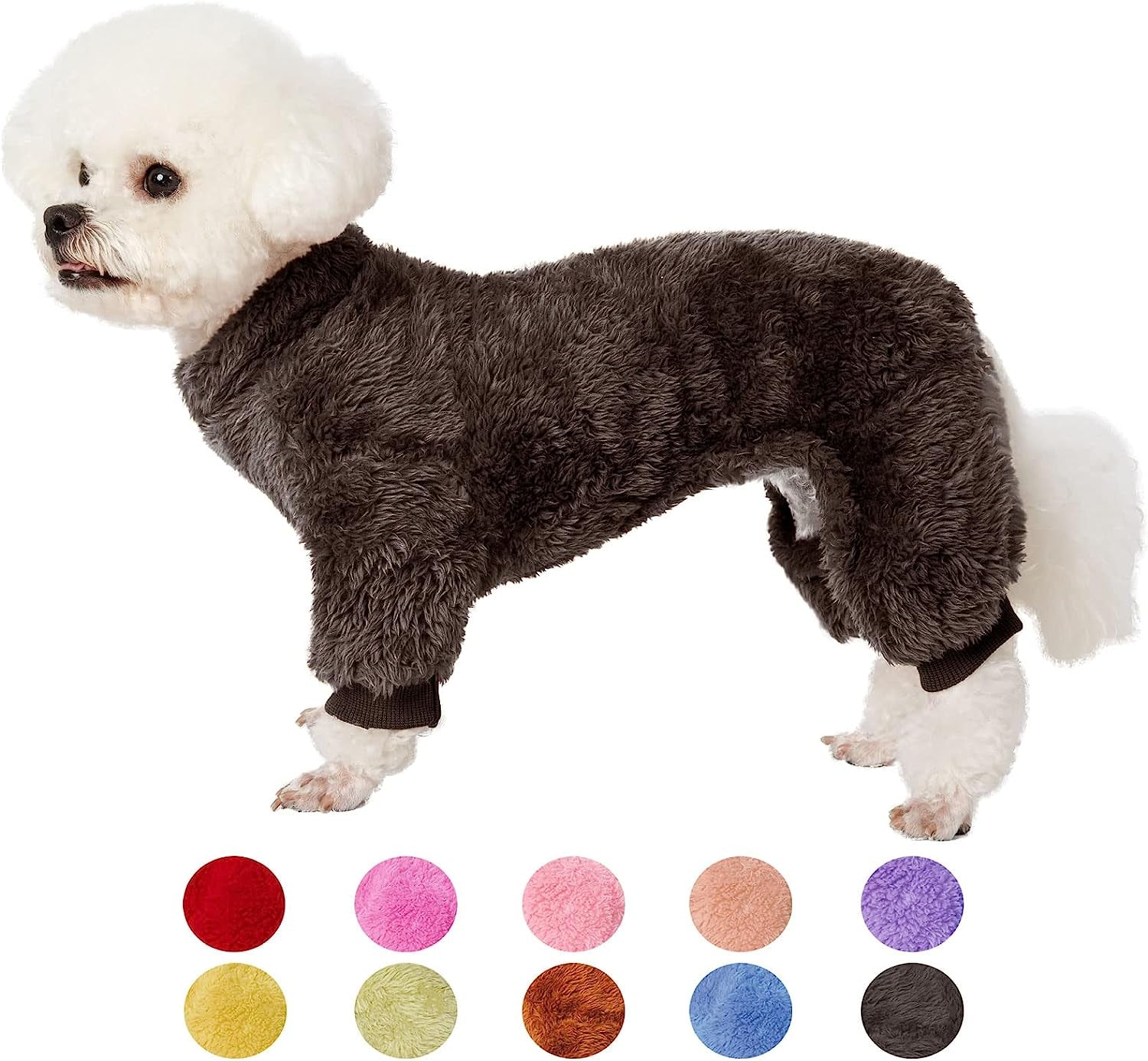 Dog Sweater Coat, Dog Pajamas PJS, Dog Clothes, Dog Christmas Sweaters for Small Medium Dogs Boy Girl Cat Apparel Doggie Jacket Onesie Soft Warm Holiday Outfits (Small, Pink) Animals & Pet Supplies > Pet Supplies > Dog Supplies > Dog Apparel YUGGI Dark grey X-Large 