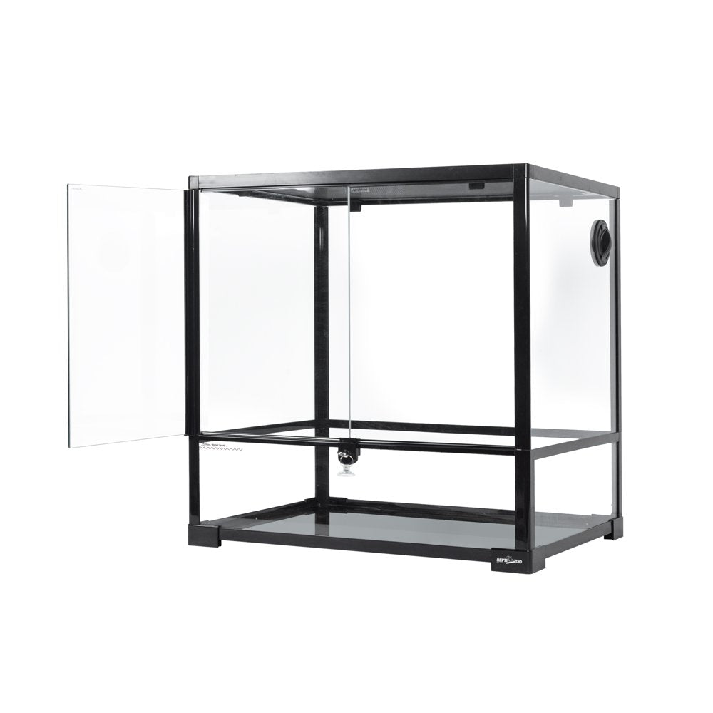 REPTIZOO Reptile Glass Terrarium with Double Hinge Door 24" X 18" X 24"（45 Gallon) Animals & Pet Supplies > Pet Supplies > Reptile & Amphibian Supplies > Reptile & Amphibian Substrates Etan Pet Supplies Inc.   