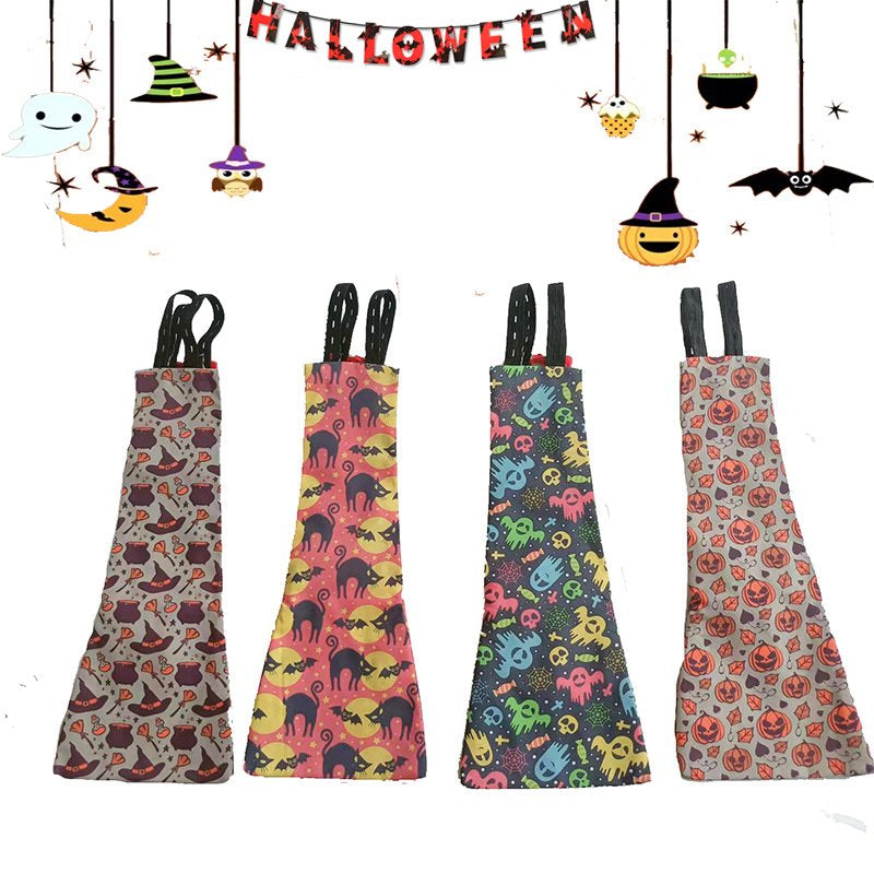 HOTYA Pet Diaper Poultry Clothes Costume for Goose/Duck/Hen/Chicken/Birds Cute Halloween Themed Print Elastic Shoulder Straps Animals & Pet Supplies > Pet Supplies > Dog Supplies > Dog Diaper Pads & Liners HOTYA   