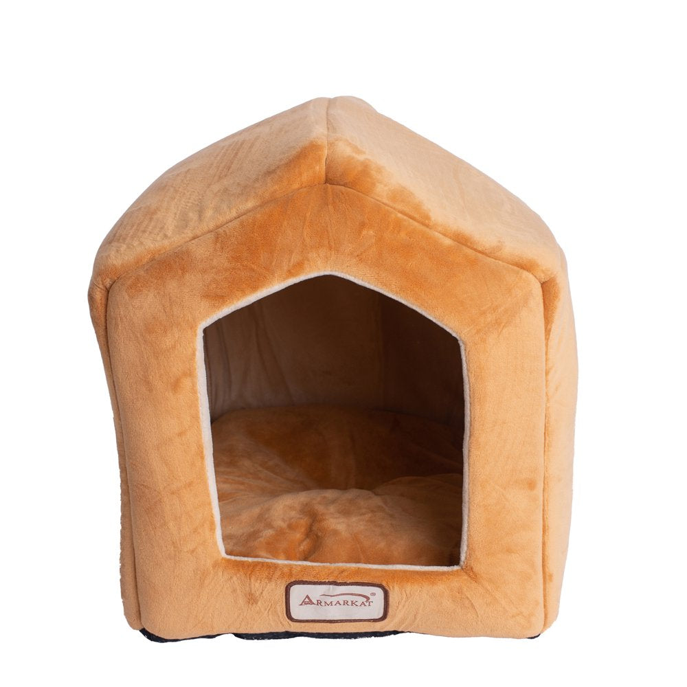 Armarkat Covered Pet Cat Bed, Brown Animals & Pet Supplies > Pet Supplies > Cat Supplies > Cat Beds Aeromark Intl Inc   