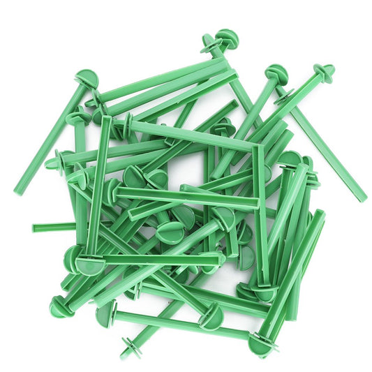 LYUMO 50Pcs Plastic Bird Cage Standing Stick Parrots Parakeet Standing Bar Cage Accessory,Bird Stand Stick,Cage Standing Stick Animals & Pet Supplies > Pet Supplies > Bird Supplies > Bird Cages & Stands LYUMO   