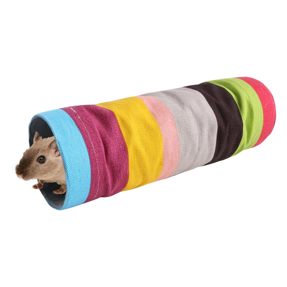 Guinea Tunnels,Guinea Tunnels Tubes Hideouts Toys Hideaway,Small Animal Tunnel Hamster Accessories,Small Toy Hedgehog Cage Area,Habitats Rat Cage Tent Animals & Pet Supplies > Pet Supplies > Small Animal Supplies > Small Animal Habitats & Cages Gazechimp   