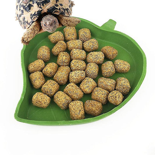 Ninebecj Leaves Shaped Plastic Reptile Dish Amphibians Feeding Basin Water Food Bowl Gecko Worm Feeder Pet Supplies Animals & Pet Supplies > Pet Supplies > Reptile & Amphibian Supplies > Reptile & Amphibian Food Ninebe   