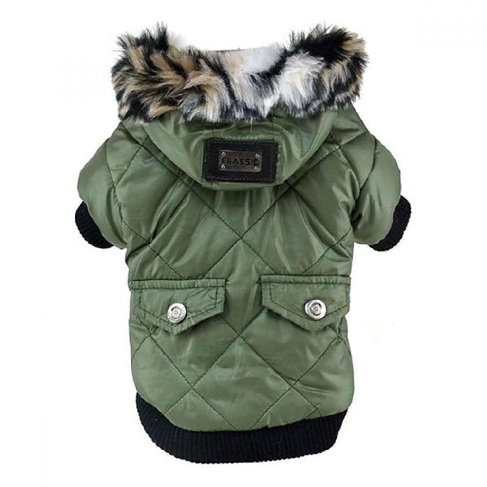 Pet Hooded Coat Puppy Dog Cat Chihuahua Winter Hoodie Jacket Jumpsuit Apparel Animals & Pet Supplies > Pet Supplies > Dog Supplies > Dog Apparel Dragonus   