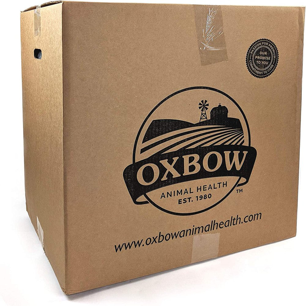 Oxbow Animal Health Orchard Grass Hay - All Natural Grass Hay for Chinchillas, Rabbits, Guinea Pigs, Hamsters & Gerbils - 50 Lb. Animals & Pet Supplies > Pet Supplies > Small Animal Supplies > Small Animal Food Oxbow 50 Pound (Pack of 1)  
