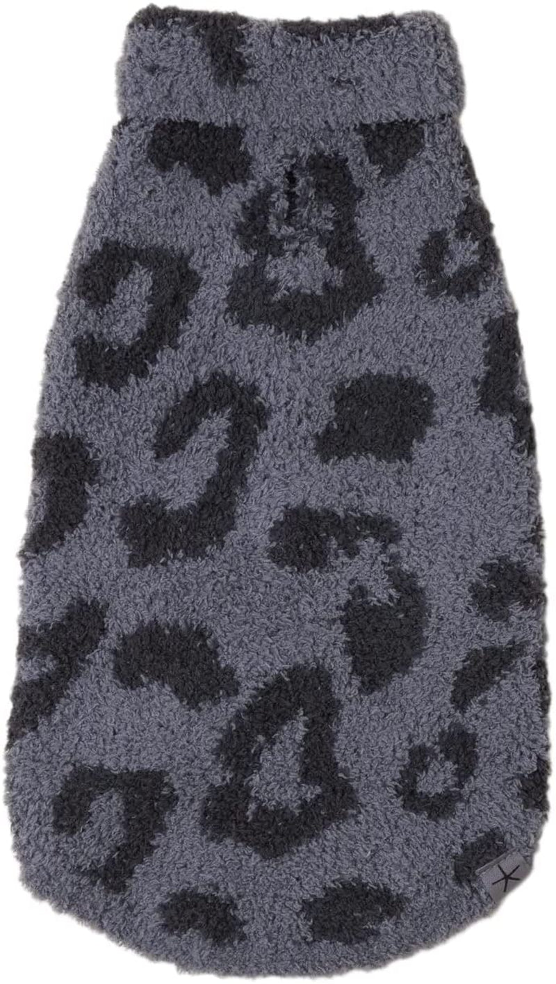 Barefoot Dreams Cozychic® Barefoot in the Wild Pet Sweater, Cream-Stone, Medium Animals & Pet Supplies > Pet Supplies > Dog Supplies > Dog Apparel BAREFOOT DREAMS GRAPHITE-CARBON Large 