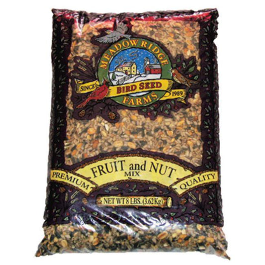 JRK Seed & Turf Supply B200708 8 Lbs. Fruit & Nut Bird Food Animals & Pet Supplies > Pet Supplies > Bird Supplies > Bird Food JRK Seed & Turf Supply   