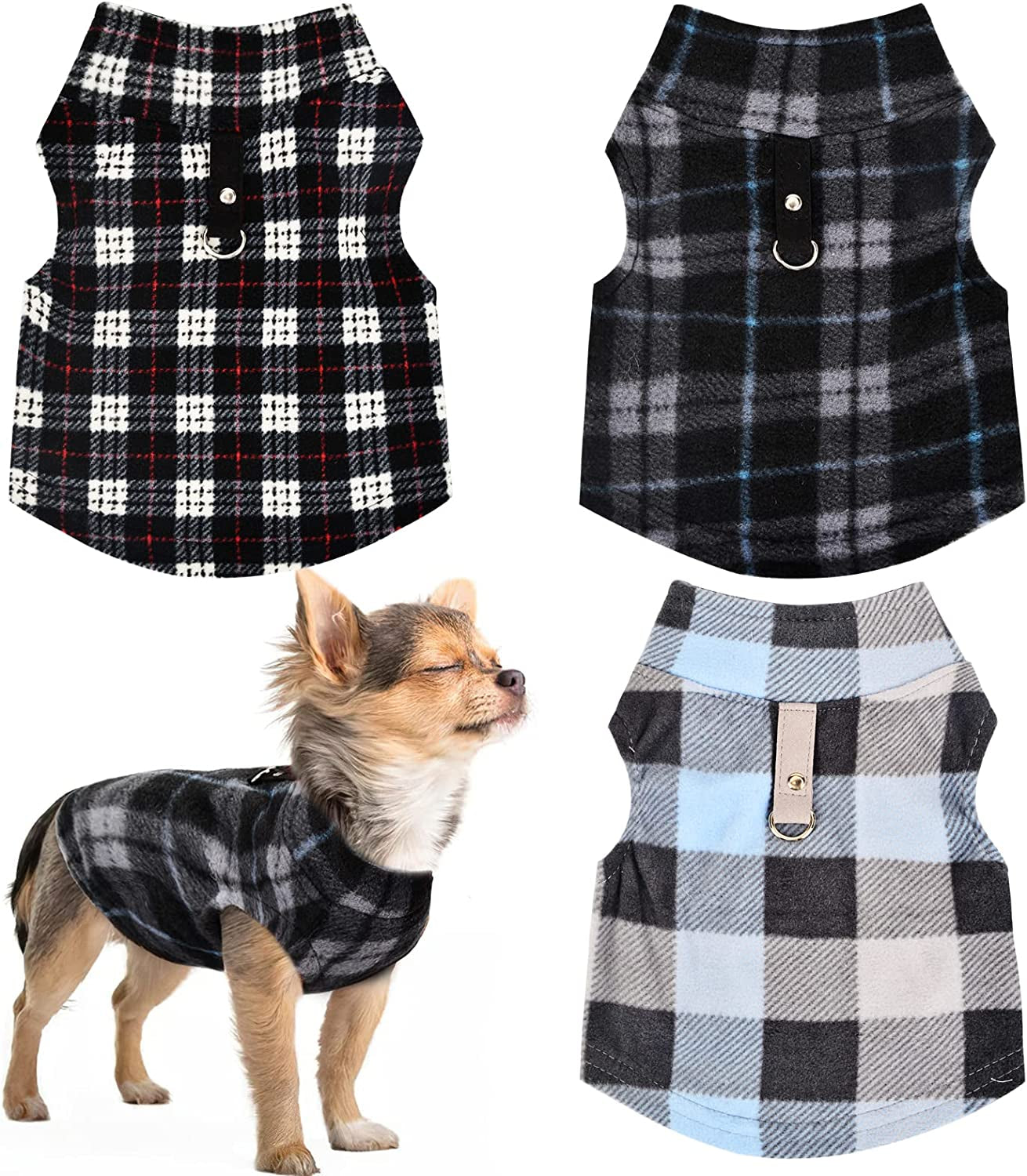 Chihuahua Sweaters for Small Dogs Fleece Puppy Clothes for Yorkie Teac –  KOL PET