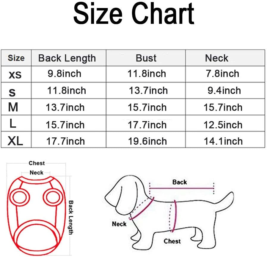 Christmas Small Dog Sweaters Female Girl Red Winter Warm Dog Princess Dress Clothes Dachshund Chihuahua Corgi (S(Bust 13.7Inch), Red Heart) Animals & Pet Supplies > Pet Supplies > Dog Supplies > Dog Apparel MUYAOPET   