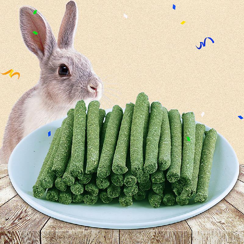 GRJIRAC Grass Chew Sticks 20 Pcs Natural Rabbit Hamster Pet Food Snack Toy for Home Small Animal Teeth Training Accessory Animals & Pet Supplies > Pet Supplies > Small Animal Supplies > Small Animal Treats GRJIRAC   