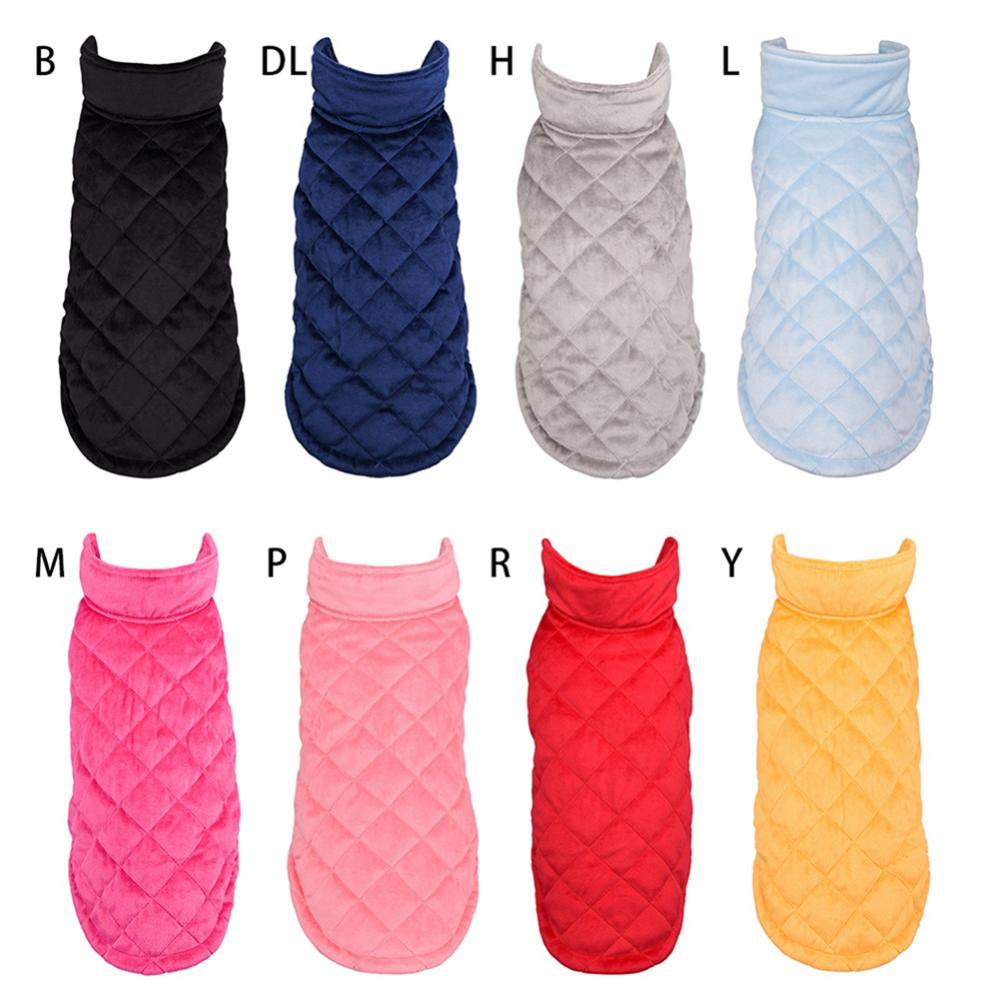 Summark Comfort Fit Dog Clothes Warm Dog Coat Windproof Reversible New Soft Padded Style Dog Vest Apparel for Cold Weather Dog Jacket for Small -Large Dogs Animals & Pet Supplies > Pet Supplies > Dog Supplies > Dog Apparel Sunmark   