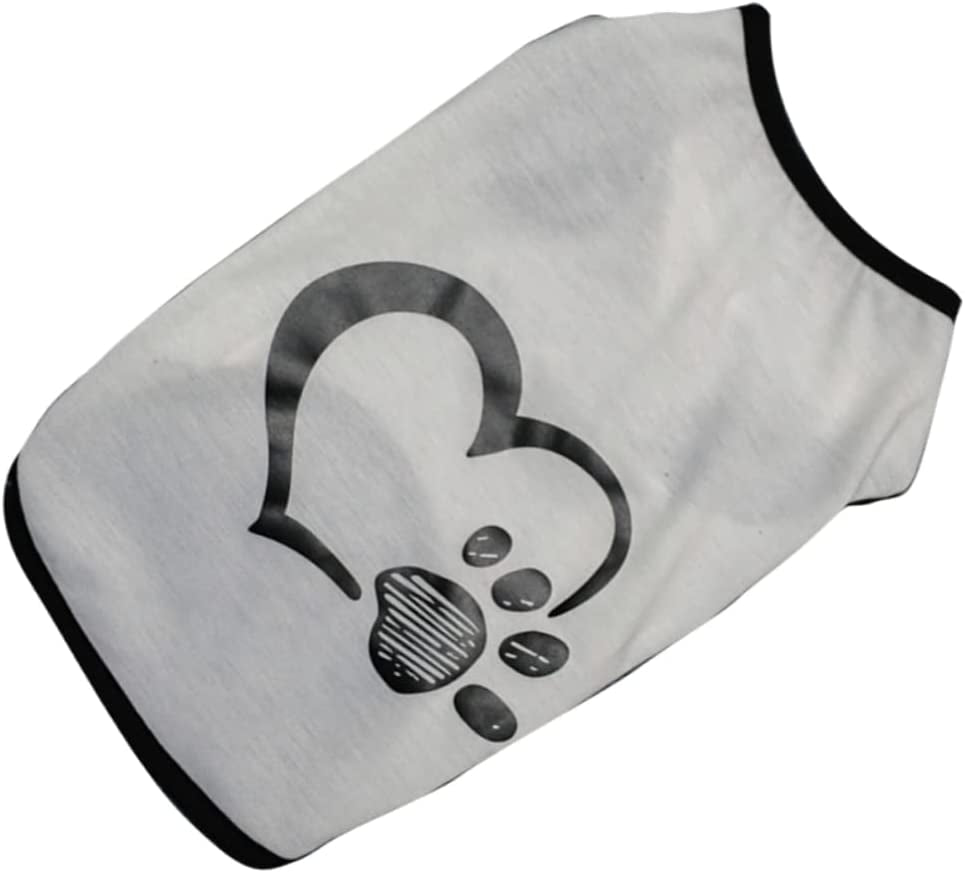 BCOATH Summer Shirts Puppy Vest Hawaiian Costume Party Clothes Puppy Jumpsuit Cat Shirts for Cats Clothing Love Dog Dog'S Clothes Strap Black Pajama Shirts Cat Summer Clothes