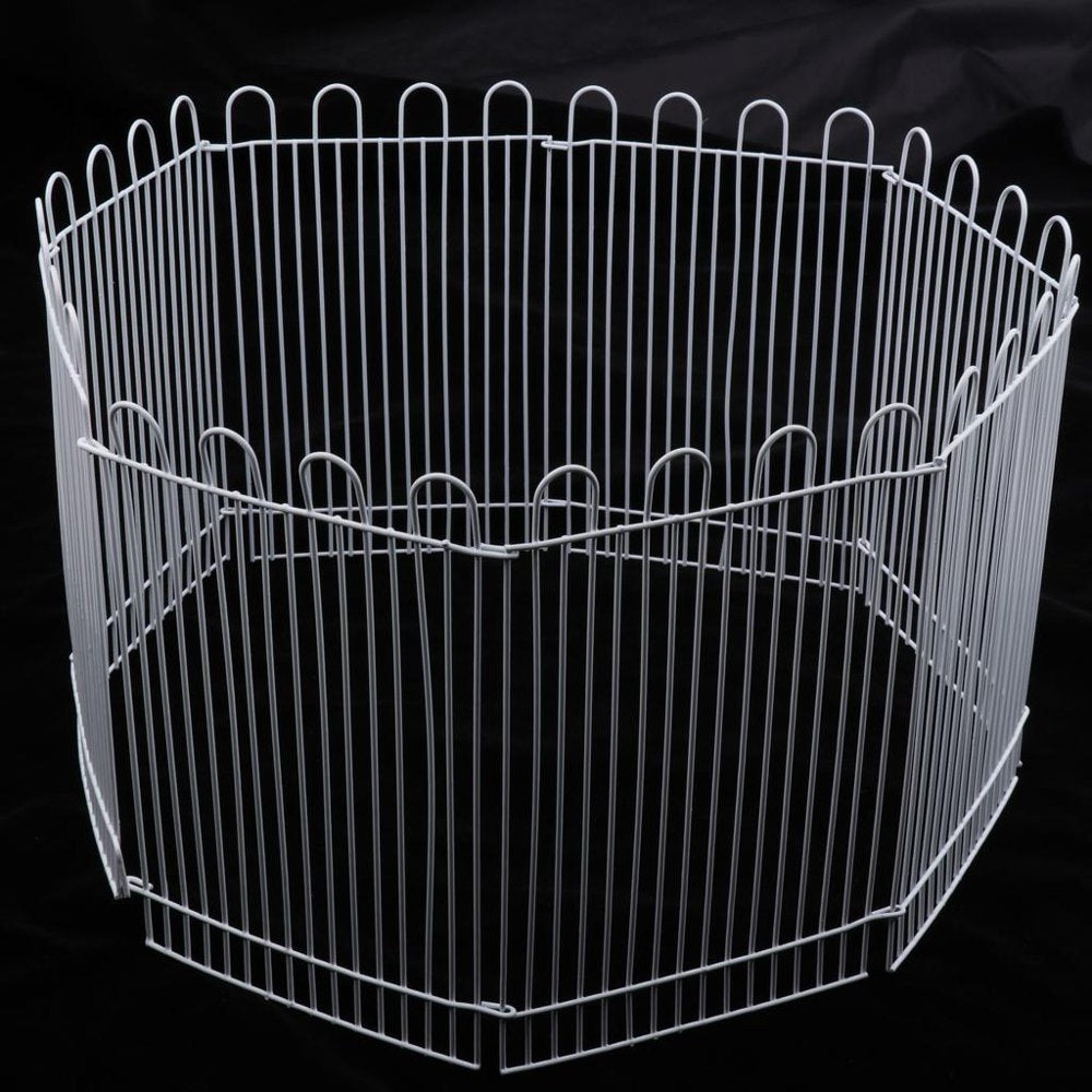 Fence Homes for Pets Metal Exercise Pen / Pet Playpen, 8 Panels Each 8 Panels Size S Animals & Pet Supplies > Pet Supplies > Dog Supplies > Dog Kennels & Runs HOMYL   