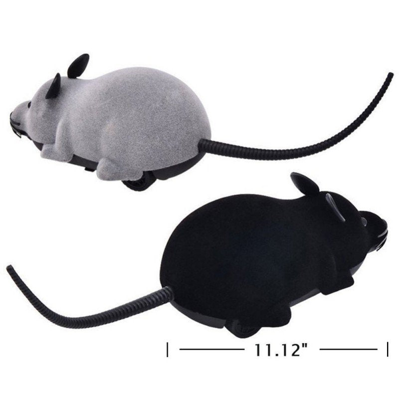 Funny Remote Control Mouse Rat Toy Wireless Pet Cat Dog Gifts Interactive Toys Animals & Pet Supplies > Pet Supplies > Cat Supplies > Cat Toys Esho   