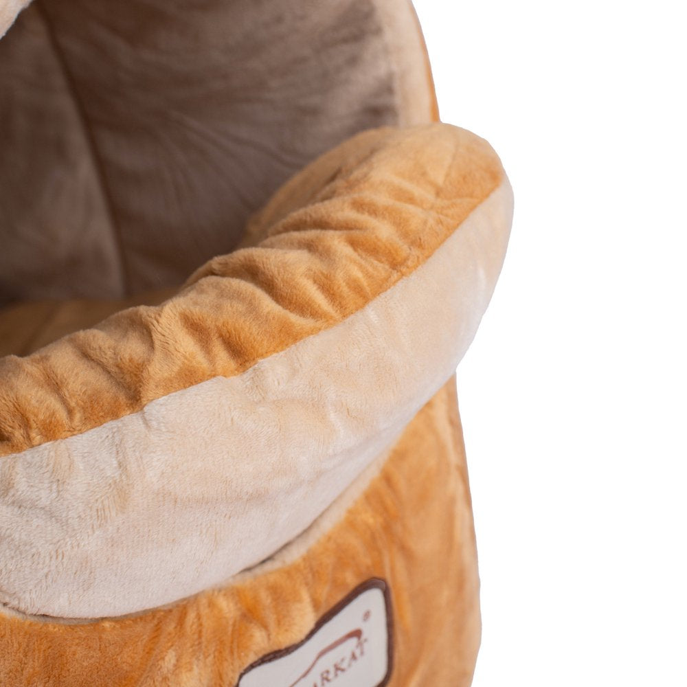 Armarkat Covered Pet Cat Bed, Brown Animals & Pet Supplies > Pet Supplies > Cat Supplies > Cat Beds Aeromark Intl Inc   