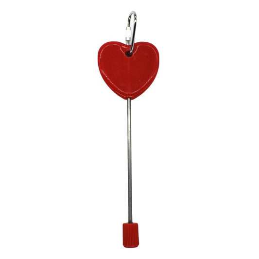 SUNRI Stainless Steel Meat Food Holder Stick Fruit Skewer Bird Treating Tool Parrot Toy Cage Accessories Animals & Pet Supplies > Pet Supplies > Bird Supplies > Bird Cage Accessories SUNRI Red  