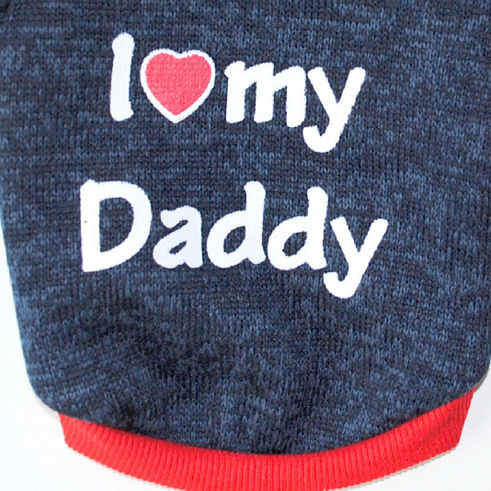 Meidiya 2Pcs Dog Shirts Cute Printed Cotton Pet Clothes,Soft Breathable Warm Sweater Bottoming Shirt for Small Dogs Cats Puppy,Adorable Cozy Apparel Casual Fashion Costume Mother'S Day Father'S Day Animals & Pet Supplies > Pet Supplies > Dog Supplies > Dog Apparel Meidiya   