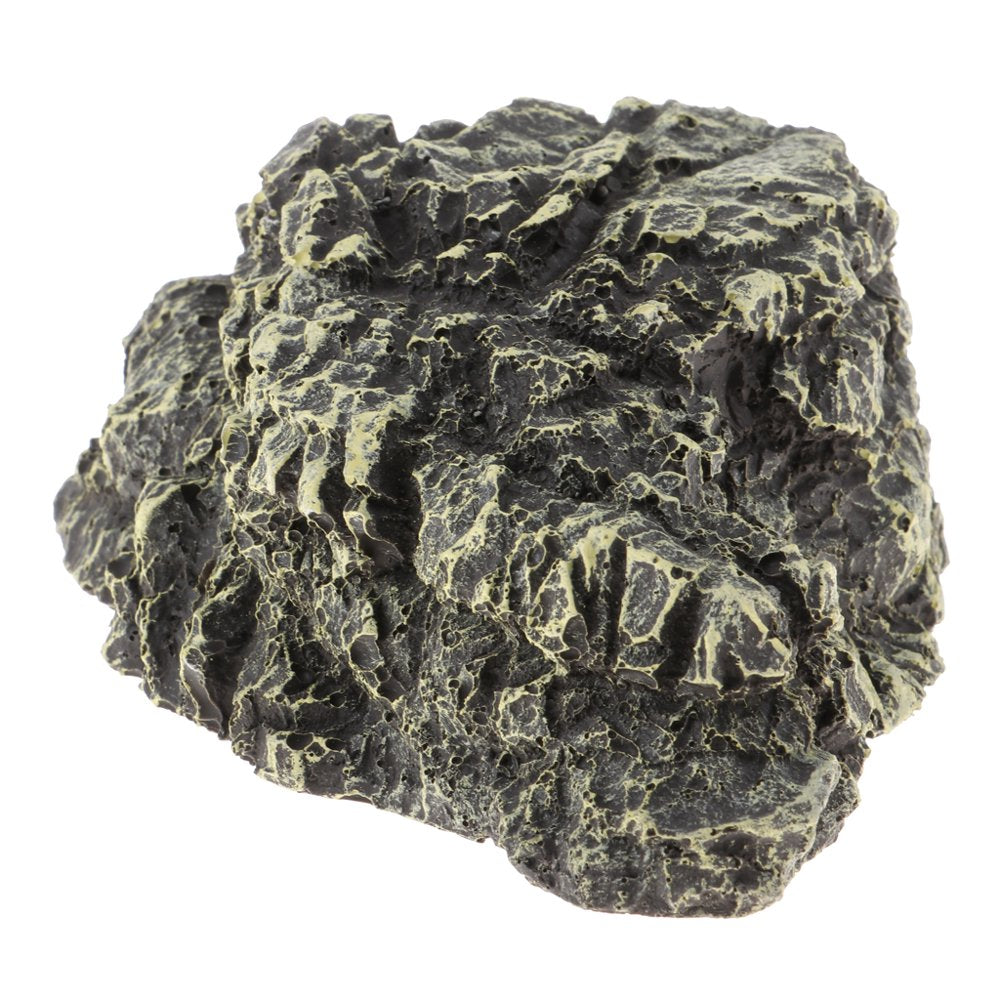 Reptile Cave, Amphibians Pet Tortoise Habitat Cave, Handcrafed from Premium and Resin - 5..7X2.36 Inch Animals & Pet Supplies > Pet Supplies > Small Animal Supplies > Small Animal Habitat Accessories DYNWAVE   