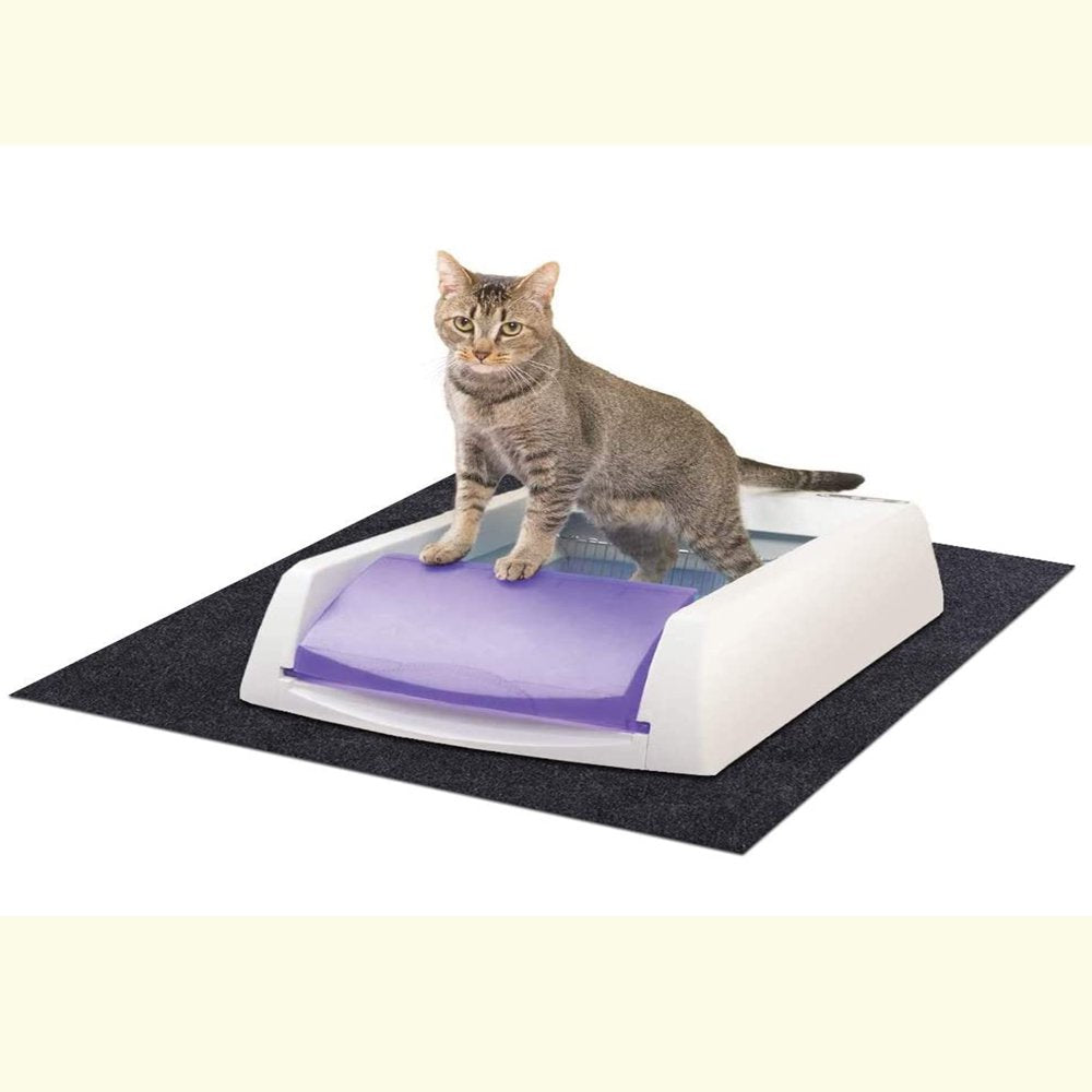 Under the Cat Litter Boxes Mat Animals & Pet Supplies > Pet Supplies > Cat Supplies > Cat Litter Box Mats KOL PET   