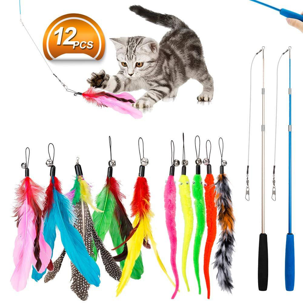 JIARON Interactive Toys and Funny Exercise for Kitten and Cats. Animals & Pet Supplies > Pet Supplies > Cat Supplies > Cat Toys JIARON   