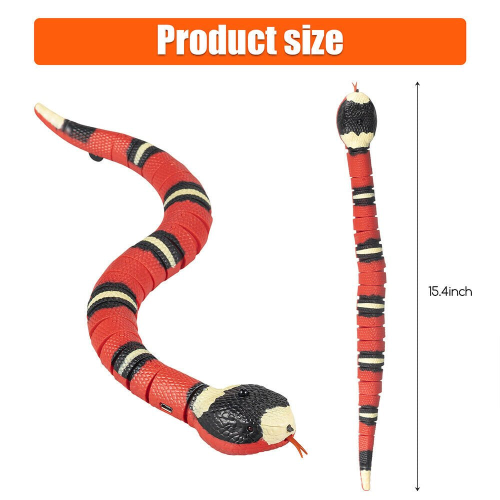 Jahyshow Smart Sensing Snake Cat Toys Electron Interactive Toys for Cats Dog USB Charging Animals & Pet Supplies > Pet Supplies > Cat Supplies > Cat Toys JahyShow   