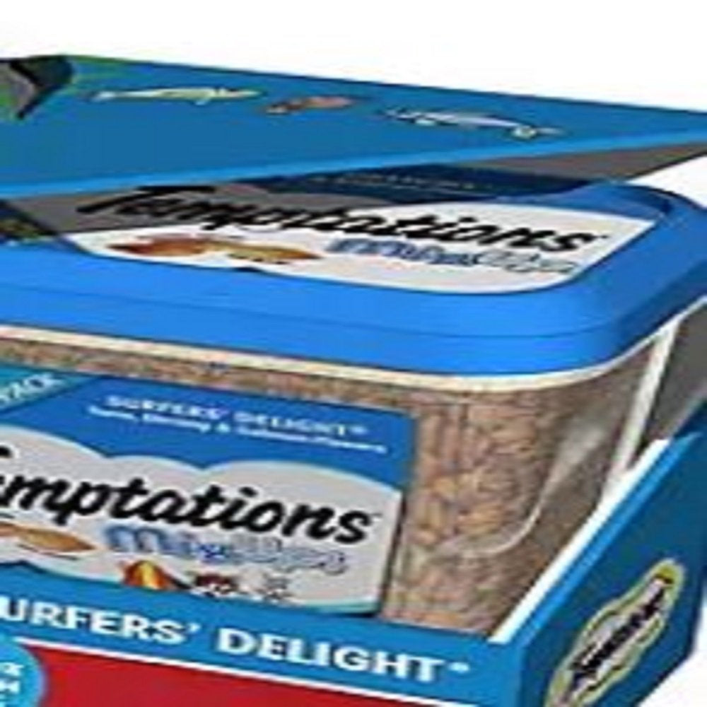 Temptations Cat Treats in Tasty Chicken, Catnip Fever, and Surfers' Delight 3 Lb Club Pack (3 Flavors, 1 Lb. Canisters) Animals & Pet Supplies > Pet Supplies > Cat Supplies > Cat Treats Temptations   