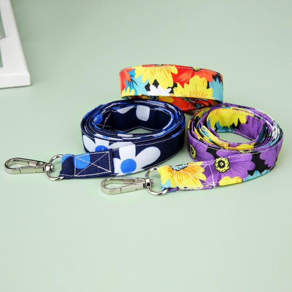 Monfince Dog Harness Dress with Leash Set, Princess Dog Vest for Small Dog Girl, Floral Puppy Dresses with Ring, Pet Clothes Doggie Outfits Cat Apparel, M Animals & Pet Supplies > Pet Supplies > Cat Supplies > Cat Apparel Monfince   