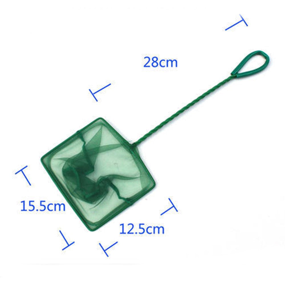 SKQOUI - Aquarium Fish Tank Nets Green Quick Net Catch Fish in Aquarium Tank Sizes 3 Animals & Pet Supplies > Pet Supplies > Fish Supplies > Aquarium Fish Nets SKQOUI 6"  