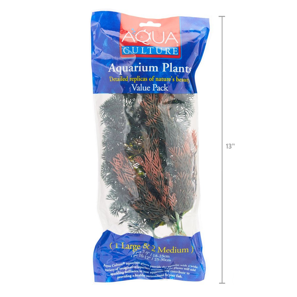 Aqua Culture Moneywort, Cabomba & Foxtail Aquarium Plants Animals & Pet Supplies > Pet Supplies > Fish Supplies > Aquarium Decor Wal-Mart Stores, Inc.   