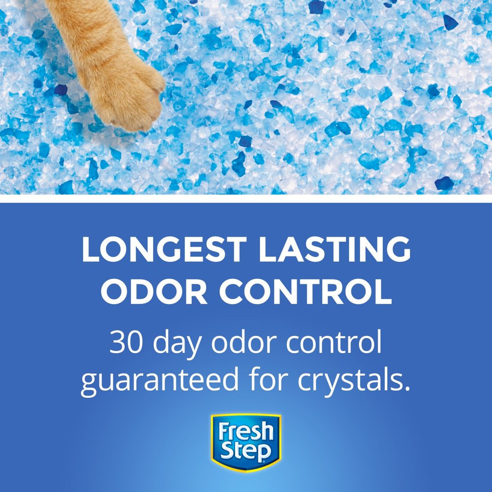 Fresh Step Crystals, Premium Cat Litter, Scented, 8 Pounds Animals & Pet Supplies > Pet Supplies > Cat Supplies > Cat Litter The Clorox Company   