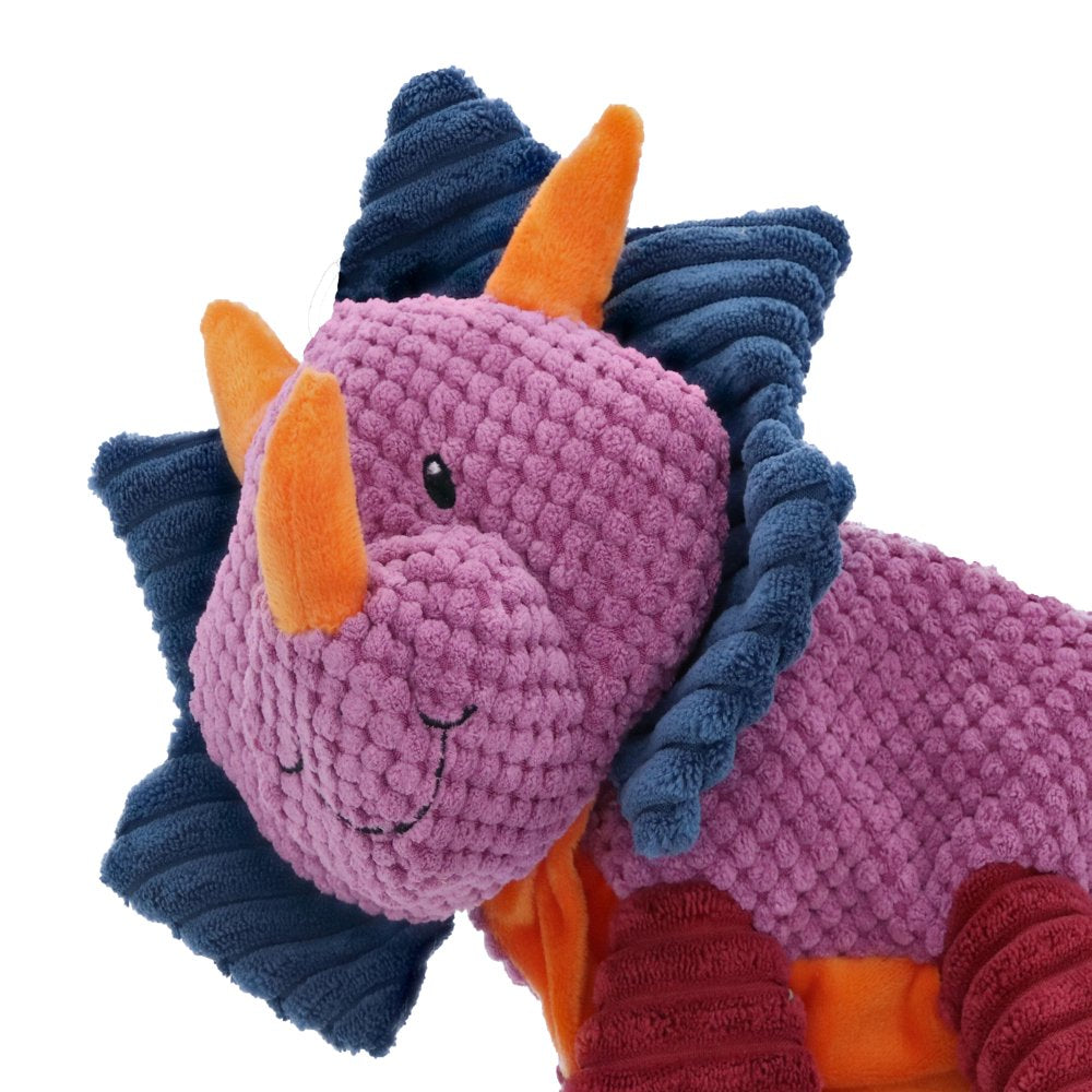 Play 365 Dog Toys Jurassic Flatties Triceratops Purple Large Animals & Pet Supplies > Pet Supplies > Dog Supplies > Dog Toys McCann Pet Group   