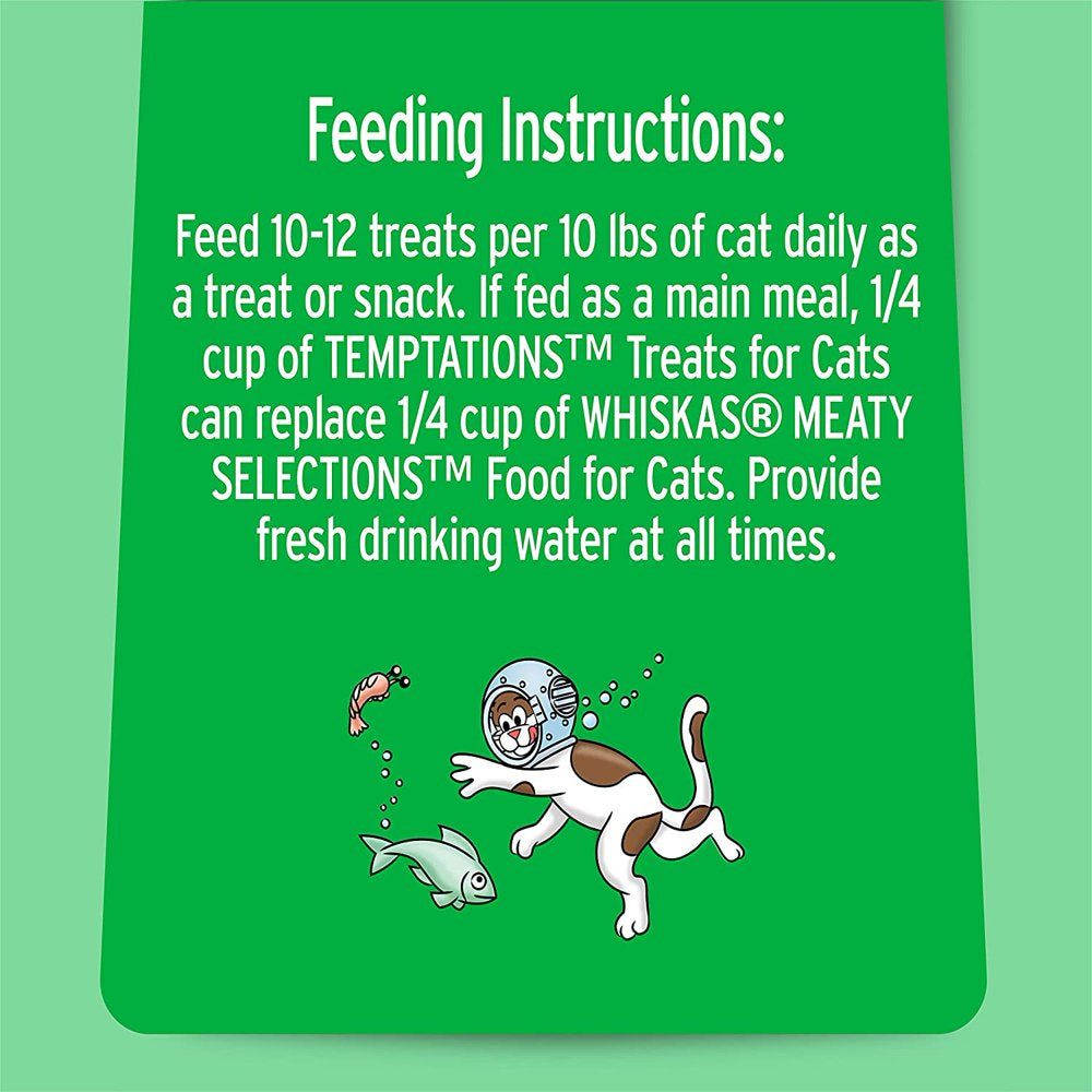 Temptations Classic Cat Treats Seafood Medley Flavor, Value Size 16 Oz. Tub Animals & Pet Supplies > Pet Supplies > Cat Supplies > Cat Treats Mars Petcare   