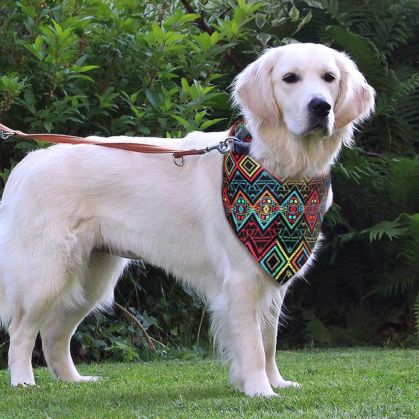 6 Pieces Aztec Mexico Dog Bandana Tribal Pattern Pet Triangle Bib Dog Scarf Accessories for Dogs Cats Pets (Large) Animals & Pet Supplies > Pet Supplies > Dog Supplies > Dog Apparel Weewooday   