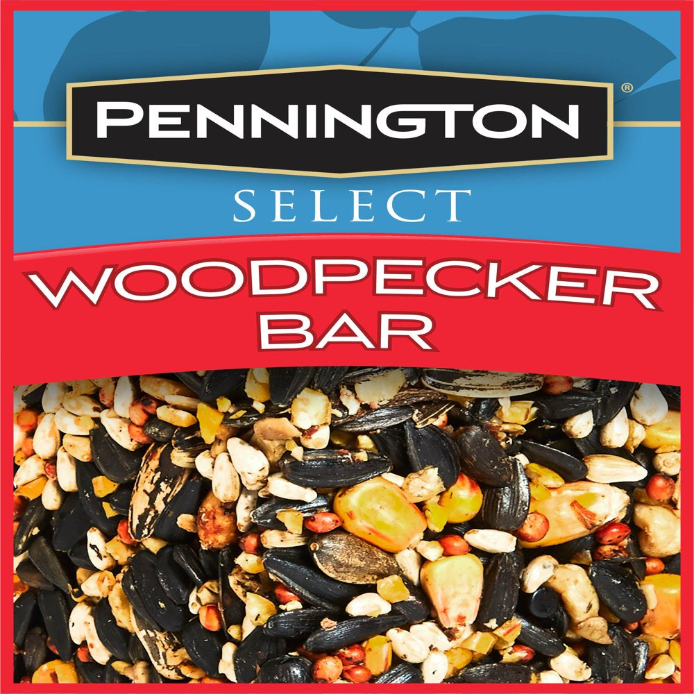 Pennington Woodpecker Bar Wild Bird Feed and Seed Cake, 11 Oz. Animals & Pet Supplies > Pet Supplies > Bird Supplies > Bird Food Central Garden and Pet   