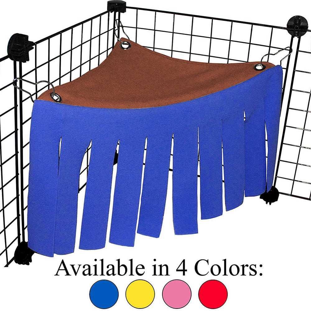 Pet Enjoy Guinea Pig Hammock Hideout,Hamster Hideaway Corner Small Animals Toys Cage Accessories Funny Habitat Tent for Guinea Pigs Chinchillas Hedgehogs Small Pets Animals & Pet Supplies > Pet Supplies > Small Animal Supplies > Small Animal Habitats & Cages Pet Enjoy   