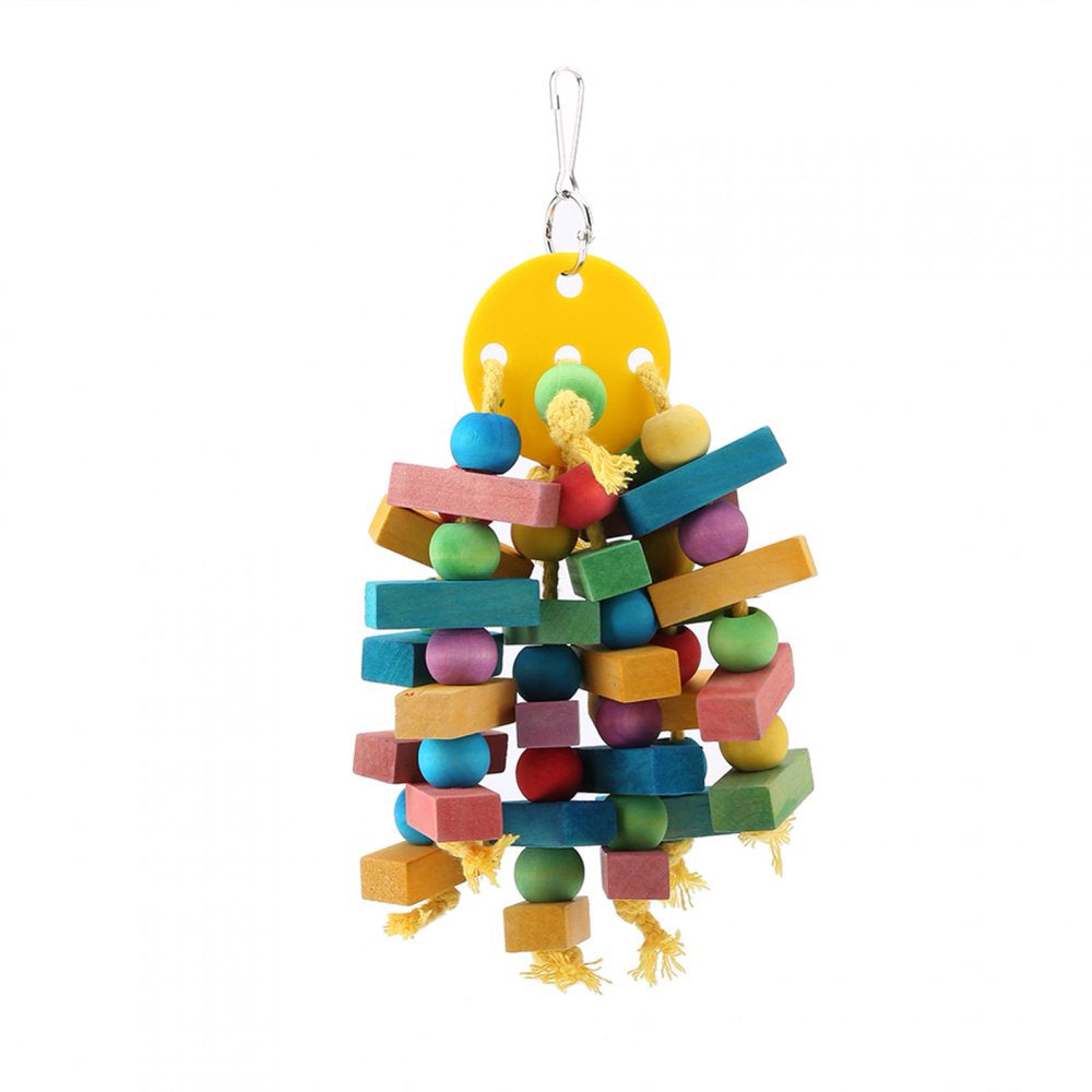 EBTOOLS Hanging Cockatoo Toys, Wooden Toy, for Parrots Birds Animals & Pet Supplies > Pet Supplies > Bird Supplies > Bird Toys FAGINEY   