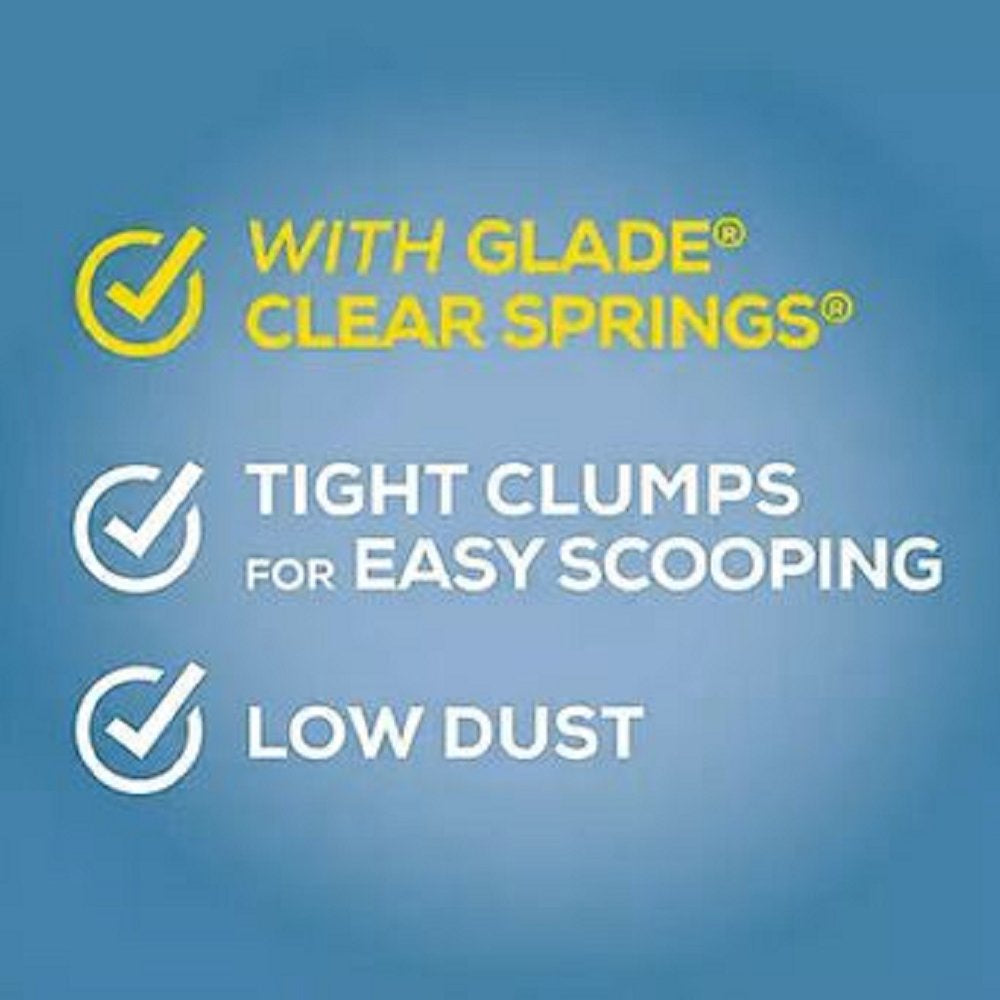 Purina Tidy Cats Clumping Litter with Glade Twin Pack (20 Lb., 2 Ct.) Animals & Pet Supplies > Pet Supplies > Cat Supplies > Cat Litter Purina   